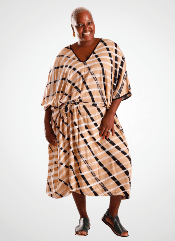 Kaftan Estampa Digital Zodíaco CAPRICORNIANA em Viscose